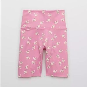 NWT Aerie OFFLINE Goals Printed 7" Bike Short